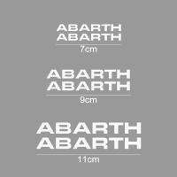 คาลิเปอร์ล้อรถดัดแปลง6ชิ้นดีคอลตกแต่งสติ๊กเกอร์เบรคสำหรับ Abarth Berlinetta 595 695 Punto 1000 204A