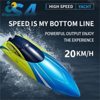 2.4G RC Boat S4 20km/h Dual Motor Waterproof High-speed Boat Summer Outdoore Water Remote Control Ship Toys Gift for Boys Girls