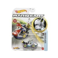 GBG25 Mattel Hot Wheels Mario Kart Peach Koopa Trooper Donkey Kong Luigi Wario Yoshi Alloy Racing Cars ของเล่นของขวัญคอลเลกชัน