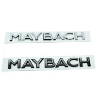 3D ABS รถ MAYBACH ตัวอักษรโลโก้สติกเกอร์สำหรับ Benz MAYBACH S400L S480 S580 S600 GLS480 GLS580ด้านหลัง Trunk Decals ป้ายสัญลักษณ์