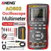 ANENG AOS02 Professional Digital Oscilloscope Multimeter True RMS 48MS/s Sampling Rate 10MHZ Analog Bandwidth Data Storage