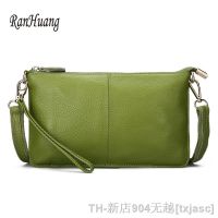 hot【DT】✵▪  RanHuang Leather Day Clutches Color Shoulder Womens Fashion Crossbody Small Clutch