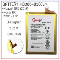 Meago Battery HB386483ECW+ (GR5 2017,Honer 6X,Mate 9 Lite) Battery แบตเตอรี่​มือถือ แบตเตอรี่แห้ง สำรองไฟ แบต งานบริษัทรับประกัน 6 เดือน