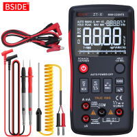 Digital Multimeter BSIDE ZT-X 102A T-RMS Auto Range EBTN DC AC Voltmeter Ammeter Capacitor Ohm Hz NCV Tester Better than Q1