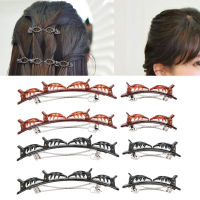 Girl Hair Beauty Tool Bangs Clip Women Double Layer Bangs Clip Hair Styling Hairpin Set