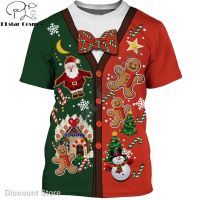 2023 Customized Fashion ♨Mens Christmas Printed T-shirt, Role-playing Clothing, Round Neck Casual T-shirt, Hip-hop, 3D, Str，Contact the seller for personalized customization