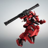 Bandai MS-06R-1M วิญญาณหุ่นยนต์กันดั้มของแท้ความคล่องตัวสูง Zaku II อนิเมะตุ๊กตาขยับแขนขาได้โมเดลของเล่นสะสมสำหรับเด็กผู้ชาย