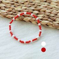 (พร้อมส่ง) Bijou basic beads #rw ข้อมือไหมยืด