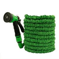 Garden hose expandable 100ft สายยาง 100FT สายยางรดน้ำ สายยางล้างรถ สายยยางยึดหดได้ สายน้ำแรงดัน สายยางรดน้ำสวน ขนาด 100FT สีเขียว T1429