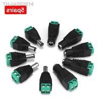 ㍿ 3-100pcs Female Male DC Connectors 5.5mmx2.1mm DC Jack 5V 12V Power Connector Plug For LED Strip Light CCTV Camera AC Adapter