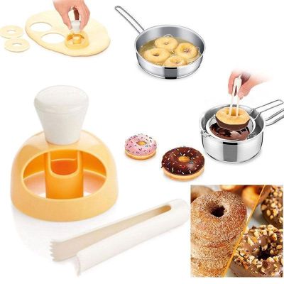 Donut Molds Doughnut Maker Cutter DIY Fondant Cake Bread Desserts Bakery Mould