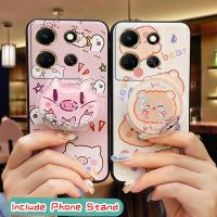 Soft Case TPU Phone Case For infinix Note30 4G/X6833B Anti-dust drift sand Kickstand Anti-knock Fashion Design Cartoon