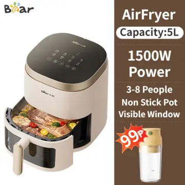 Cook healthy food with the Bear Air Fryer, on sale at Shopee for only  P1,699! - Manila Standard