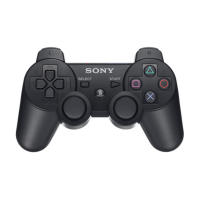 รีโมทคอนโทรลเกมจอยเกมส์บลูทูธไร้สายมือจับ6แกนสำหรับ PS3