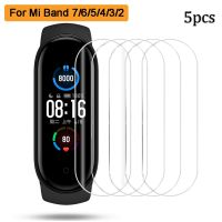 ✹☽ Hydrogel Soft Screen Protectors for Xiaomi Mi Band 7 6 5 4 3 2 Protective Film Smart Watch Wristband Xiaomi Miband Accessories