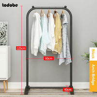 Simple Coat Rack Clothing Rack Drying Rack Floor Standing Clothes Hanging Storage Home Furniture escopic Mobile Cloth Rail