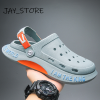 JAY_STORE  รองเท้าแตะผู้ชาย รองเท้าแตะในร่ม รองเท้าแตะผู้ชาย รองเท้าแตะผู้ชาย รองเท้าแตะ เดิน Comfort 2023 ใหม่ XBT2300JCE 41Z231011