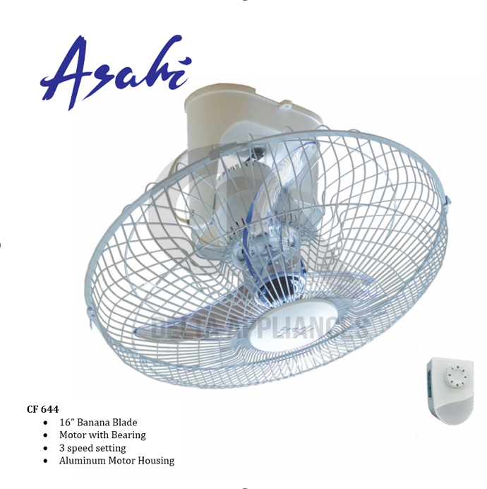 Asahi CF 644 Ceiling Fan 16" Lazada PH
