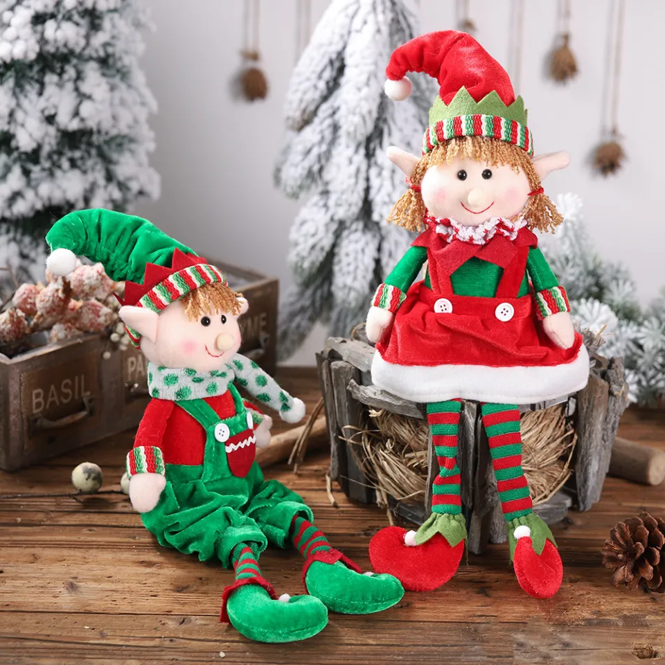 Christmas Girl Christmas Boy Christmas Decorations Christmas Elf ...