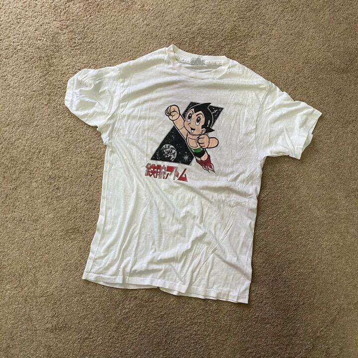Gildan Astro Boy Vintage T Shirt 1980s Hanes Fifty/fifty Xl Single Stitch Akira Promo Lazada PH
