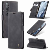 Leather Wallet Case For Xiaomi Mi CC9 Pro Luxury Magnetic Flip Luxury Multifunctional Bumper Phone Cover On Xiomi Mi CC9pro Etui