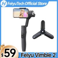 Feiyutech Feiyu Vimble 2 Gimbal Smartphone เครื่องกันสั่นแบบมือถือสำหรับเกาหลีพร้อมที่เสาต่อขยาย183มม. สำหรับ Iphone X 8 7 XIAOMI