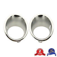 Front Fog Light Lamp Chrome Trim Ring Cover for BMW Mini Cooper R55 R56 R57 Petrol Vehicles