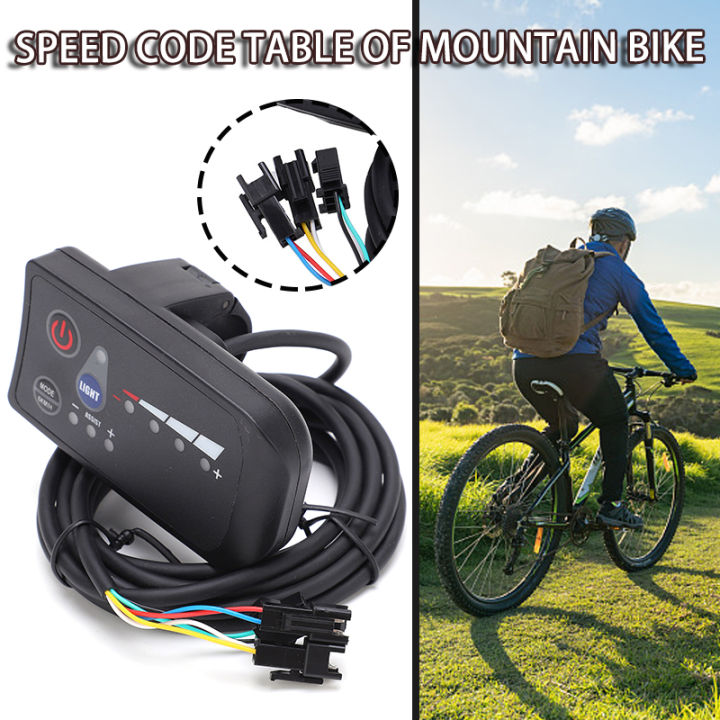 pexels-แผงควบคุมจักรยานจักรยานไฟฟ้า24v-แผงควบคุมจักรยานไฟฟ้าแผงควบคุมจอแสดงผลกำลังไฟ-led-อุปกรณ์810เหมาะสำหรับการซ่อมปรับเปลี่ยนรถจักรยานไฟฟ้าสกูตเตอร์ไฟฟ้า