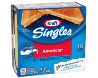 ?New Import? American Singles Cheese Slices Kraft? 340g