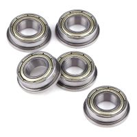 100 Pcs F688ZZ Flanged Radial Ball Bearings Metal Steel Double Shielded Flange Ball Bearing, 8 x 16 x 5mm for Motor