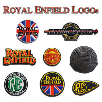 ตัวรีดติดเสื้อ แพทติดเสื้อ Biker Patch ลาย มอร์เตอร์ไซ ROYAL ENFIELD โลโก้แบบต่างๆ งานปักคุณภาพ ฝีมือคนไทย ส่งไว ไม่ผิดหวัง รุ่น P7Aa52-0717