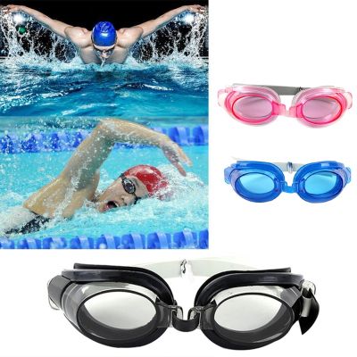 Professional Swimming Goggles Adjustable Anti-fog Swimming Glasses With Waterproof Earplugs NoseClip Adult Children Swim Eyewear