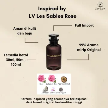 Les Sables Roses LV Dupe 60ml, Kesehatan & Kecantikan, Parfum
