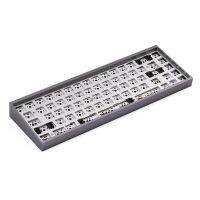 【✱2023 HOT✱】 sijieyis8 Kbd 65% คีย์บอร์ดแบบกลไก Cnc Pelat Aluminium เข้ากันได้กับ Kbd65pcb Tada68 Dz65กล่อง Tofu65 Rgb