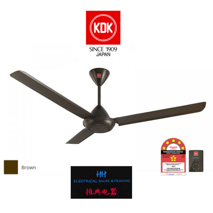 KDK CEILING FAN K15V0PBR Lazada
