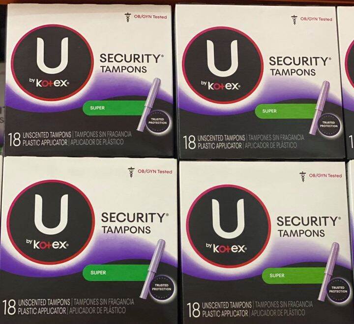 Kotex Security Tampons Lazada PH