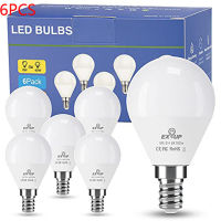 E14 Light Bulb Interior 220V Energy Saving Bulbs Ceiling Chandelier Real Power 6W Mini Light Cold Warm White Light For Indoor
