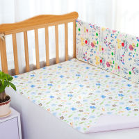 Kids Mattress Cover Flannel Bamboo Waterproof Mat Bed Liner Cover Breathable Washable Kids Crib Sheets Urine Pad 70 X 120cm