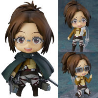 #1123 Hanji Attack On Titan อะนิเมะ Hange Zoe Shingeki No Kyojin Action Figure #775 Erwin Smith ตัวเลขคอลเลกชันตุ๊กตาของเล่น