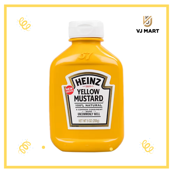 Heinz ไฮนซ์ มัสตาร์ด 255 กรัม