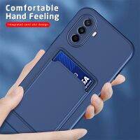 Casing Tempat Kartu Silikon Cair untuk Huawei P30 P40 Pro Lite Casing Tas Dompet Untuk Honor X8 X7 X9 X9A X7A 50 SE Casing Penutup Lensa