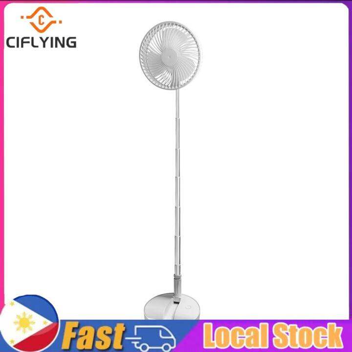 Folding Telescopic Floor Fan Summer Mute Student Desktop Table Fan