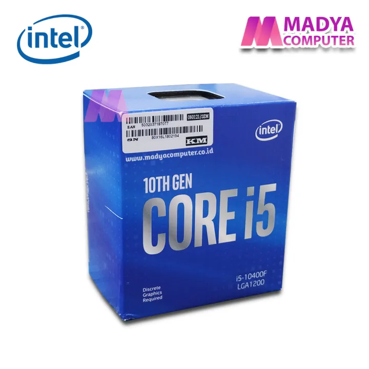Processor Intel Core i5-10400F Box Socket LGA1200 | Lazada Indonesia