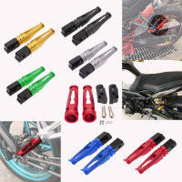 Aluminum Rear Foot Pegs Pedal Passenger Footrest Rear Foot Pegs Pedal Passenger Footrests For Aprilia GPR 125 GPR 150 APR 150-6