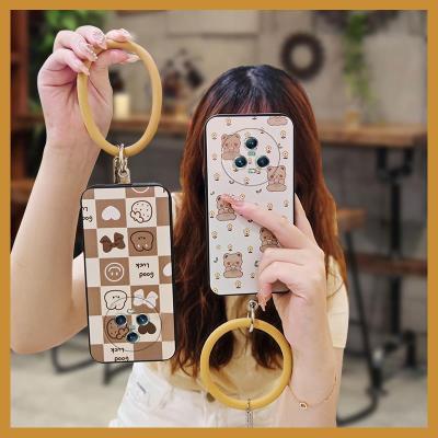 cute couple Phone Case For Honor Magic5 The New soft shell solid color ultra thin taste creative liquid silicone ring