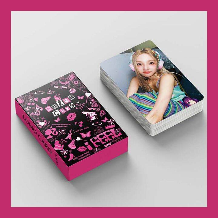 PD05 55Pcs/set Kpop GIDLE Photocards 2023 New Album iFEEL QUEEN CARD ...