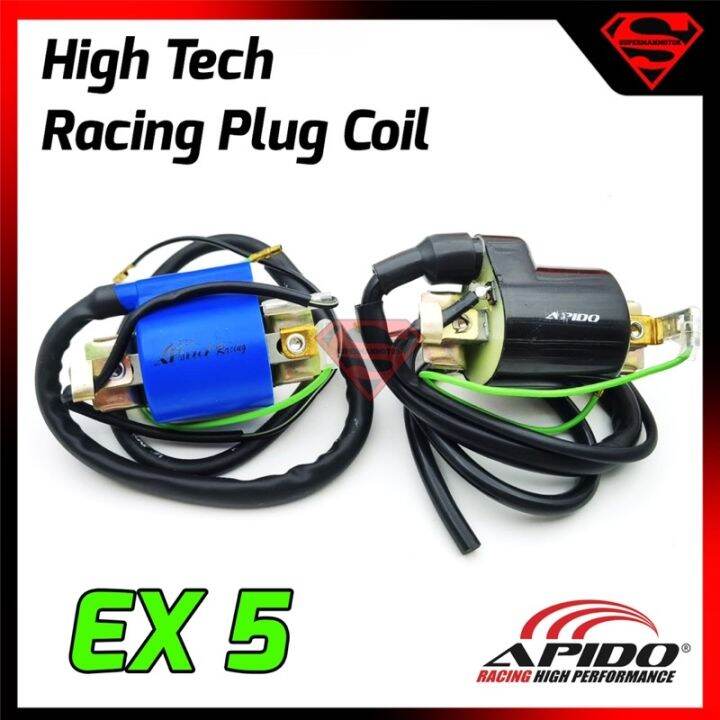 PLUG COIL RACING APIDO HONDA EX5 OLD / EX5 DREAM / KRISS / KRISS 100