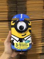 มินเนียน บอดี้วอช แชมพู และ ครีมนวด จบในขวดเดียว Minion 3in1 Body Wash Shampoo Conditioner watermelon scent NET 14 FI. oz. 414ml. กลิ่นแตงโม / กลิ่นสกายไฮซิตรัส