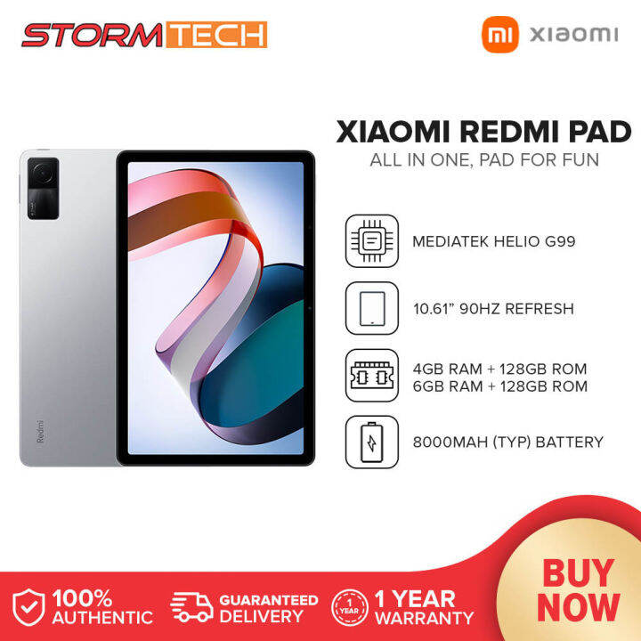 Xiaomi Redmi Pad Tablet | 4GB+128GB / 6GB+128GB | MTK Helio G99