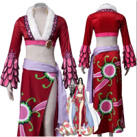 ชุดคอสเพลย์ cheongsam one piece แฟชั่น Boa Han Cosplay Costume Luffy QC7310953